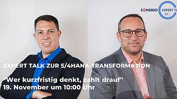 Thumbnail: Expert Talk zur S/4HANA Transformation 2021