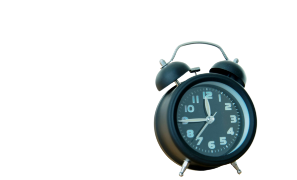 Photo of an alarm clock