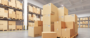 Bild einer Lagerhalle