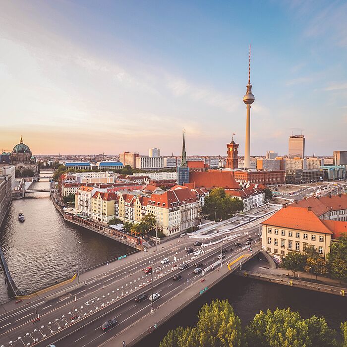 Foto zeigt eine Ansicht von Berlin