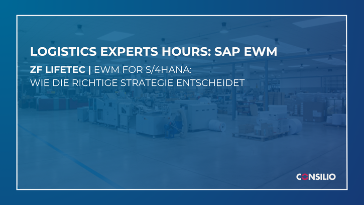 Thumbnail: "Logistics Experts Hours: SAP EWM - Kundenvortrag ZF Lifetec"