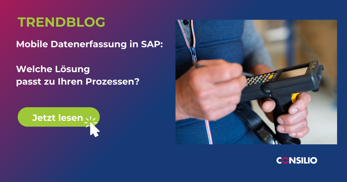 Sap Code Scanner Mobile data capture in SAP