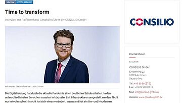 Interview Wirtschaftsforum