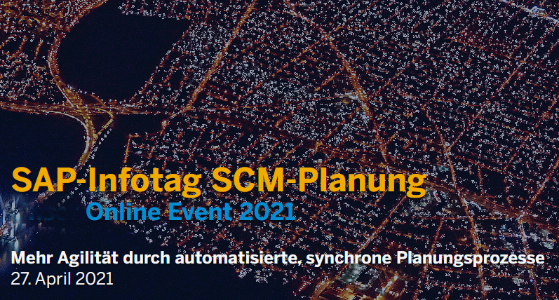 SAP-Infotag SCM-Planung 2021